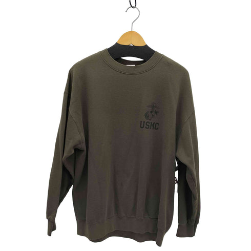 ユーエスアーミー U.S. ARMY 00S 07年会計 USMC クルーネックスウェット メンズ import:XL