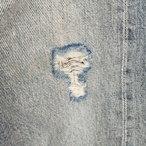 リーバイス Levis 501(R) Skinny ダメージデニムパンツ レディース W28L28