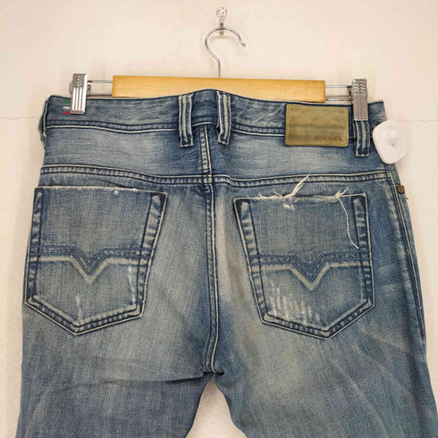 ディーゼル DIESEL SAFADO REGULAR SLIM-STRAIGHT デニムパンツ メンズ W29 L34