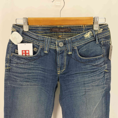 ヤヌーク YANUK 90-00S USA製 ローライズ ストレッチ フレア デニム パンツ Y2K レディース 27
