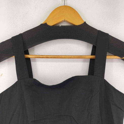 クラネ CLANE SQUARE BARE FLARE ONEPIECE レディース 0