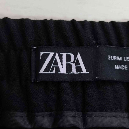 ザラ ZARA センタープレス イージー ワイドスラックス レディース JPN:M