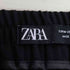 ザラ ZARA センタープレス イージー ワイドスラックス レディース JPN:M