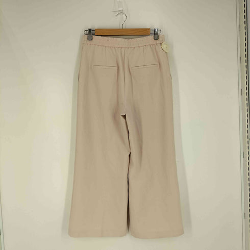 ザラ ZARA センタープレス イージー ワイドスラックス レディース JPN:M
