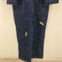 Painting Denim インディゴ ペイントデニムオーバーオール メンズ 3L