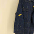 Painting Denim インディゴ ペイントデニムオーバーオール メンズ 3L