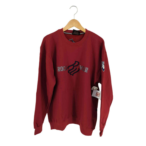 ロカウェア Rocawear 90s MADE IN KOREA 裏起毛 ロゴワッペンオーバーサイズスウェット BBOY メンズ import:XL