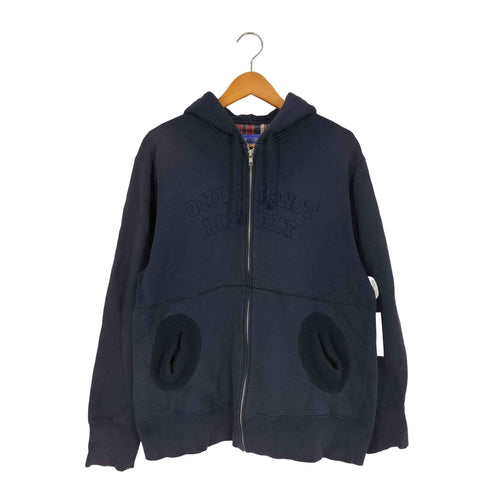 POUR HURARD フロントワッペン ジップアップパーカー メンズ JPN:L