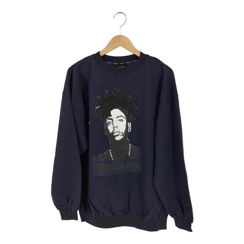 ショーンジョン Sean john 90s MADE IN KOREA 裏起毛 ドレッド立体刺繍スウェット BBOY メンズ import:XL