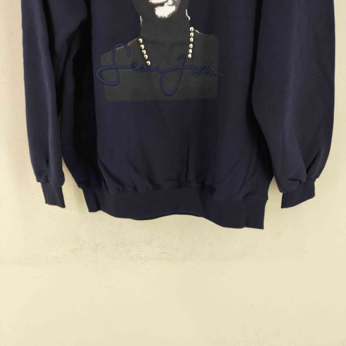 ショーンジョン Sean john 90s MADE IN KOREA 裏起毛 ドレッド立体刺繍スウェット BBOY メンズ import:XL
