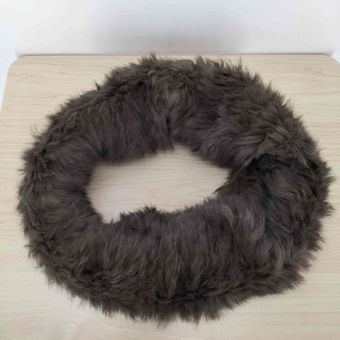 イヴサロモン YVES SALOMON ラビットファー ネックウォーマー メンズ FREE