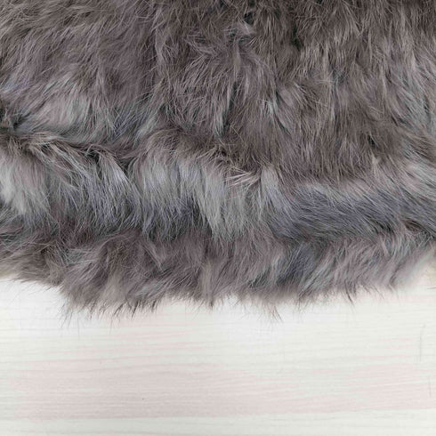 イヴサロモン YVES SALOMON ラビットファー ネックウォーマー メンズ FREE