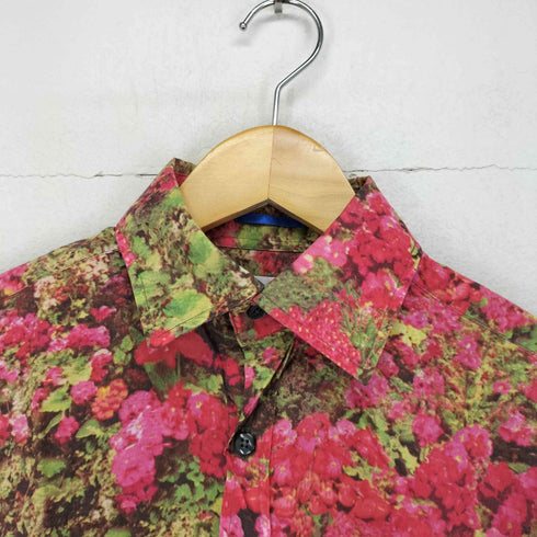 ポールスミス Paul Smith 花柄コットンシャツ メンズ import:M