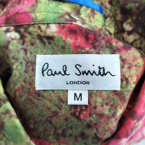ポールスミス Paul Smith 花柄コットンシャツ メンズ import:M