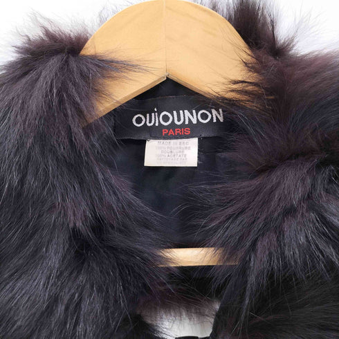 ouiounon paris ファー つけ襟 レディース
