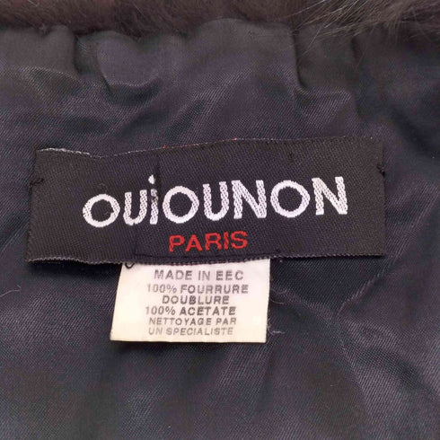ouiounon paris ファー つけ襟 レディース