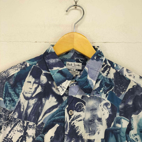 ポールスミス Paul Smith フォトプリント長袖シャツ メンズ import:L