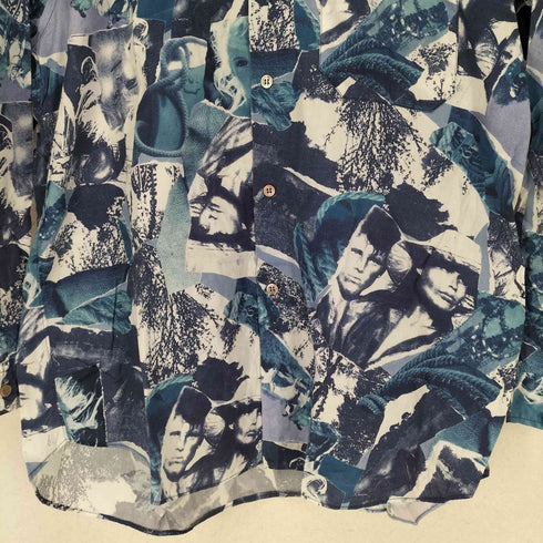 ポールスミス Paul Smith フォトプリント長袖シャツ メンズ import:L