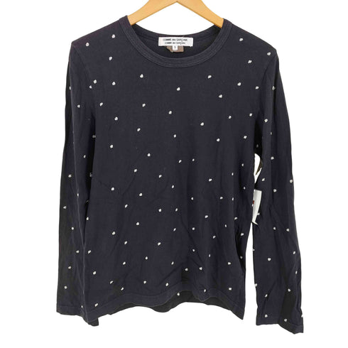 コムデギャルソンコムデギャルソン COMME des GARCONS COMME des GARCONS 14AW ドット刺繍 カットソー レディース JPN:S