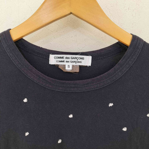 コムデギャルソンコムデギャルソン COMME des GARCONS COMME des GARCONS 14AW ドット刺繍 カットソー レディース JPN:S