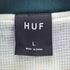 ハフ HUF 24AW CARRINGTON THERMAL LINED FLEECE 裏地サーマル ジップパーカー メンズ JPN:L