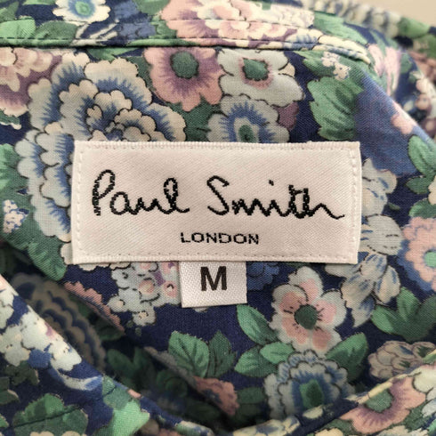 ポールスミス Paul Smith ボタニカル花柄シャツ メンズ import:M