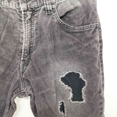 DENIM BY VANQUISH & FRAGMENT ダメージ コーデュロイパンツ メンズ US:32-33