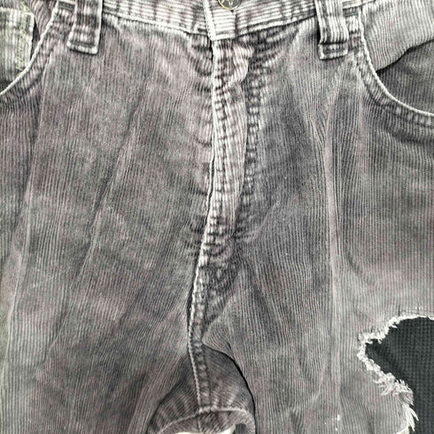 DENIM BY VANQUISH & FRAGMENT ダメージ コーデュロイパンツ メンズ US:32-33