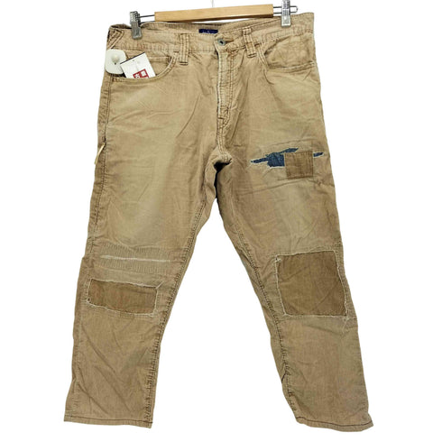 DENIM BY VANQUISH & FRAGMENT ダメージ コーデュロイパンツ メンズ US:32-33