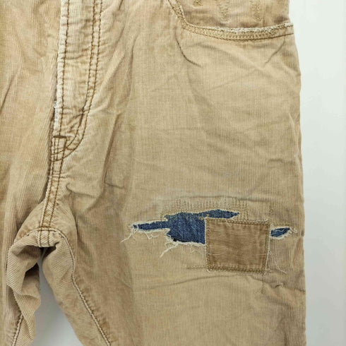 DENIM BY VANQUISH & FRAGMENT ダメージ コーデュロイパンツ メンズ US:32-33