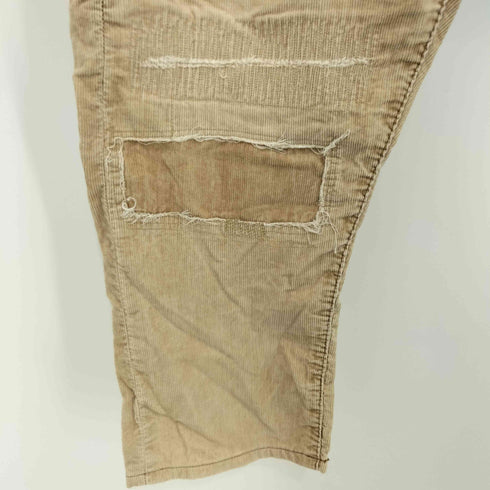 DENIM BY VANQUISH & FRAGMENT ダメージ コーデュロイパンツ メンズ US:32-33