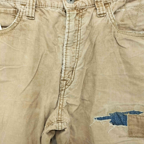 DENIM BY VANQUISH & FRAGMENT ダメージ コーデュロイパンツ メンズ US:32-33