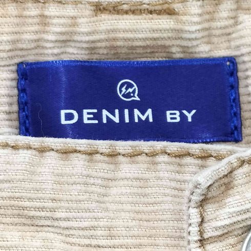 DENIM BY VANQUISH & FRAGMENT ダメージ コーデュロイパンツ メンズ US:32-33