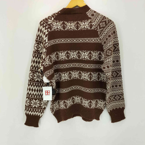 エンジニアードガーメンツ Engineered Garments 旧タグ ノルディック柄 ウール100% プルオーバーニット メンズ JPN:M