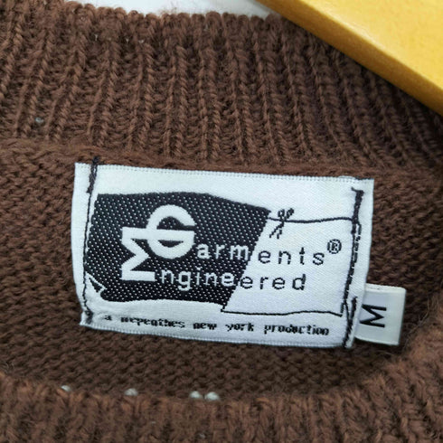 エンジニアードガーメンツ Engineered Garments 旧タグ ノルディック柄 ウール100% プルオーバーニット メンズ JPN:M
