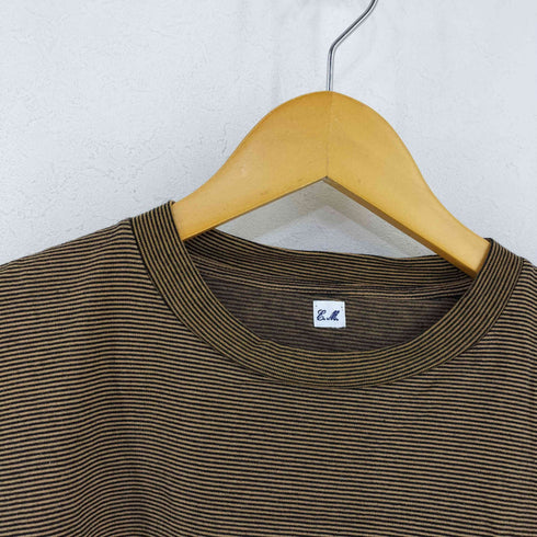 マテリオ Ets.MATERIAUX Micro border T-shirt マイクロボーダーTシャツ メンズ JPN:2