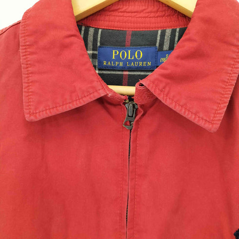 ポロラルフローレン POLO RALPH LAUREN ポニー刺繍 スウィングトップ 裏地チェック メンズ import:S