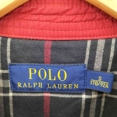 ポロラルフローレン POLO RALPH LAUREN ポニー刺繍 スウィングトップ 裏地チェック メンズ import:S