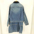 サカイ Sacai Denim Layerd Boa Jacket メンズ