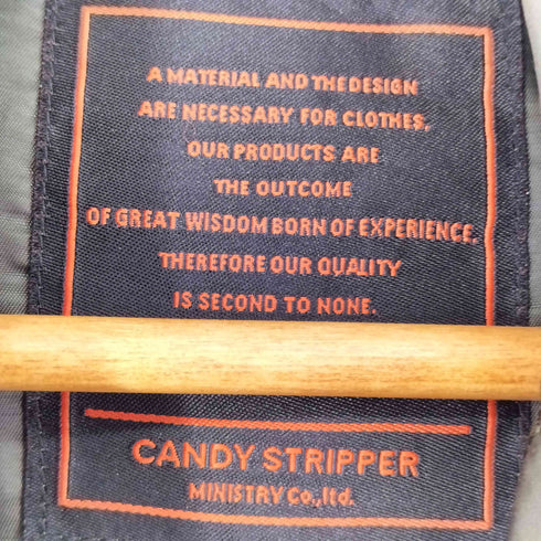 キャンディストリッパー Candy Stripper BRAVE DINOSAUR QUILTING コート レディース JPN:M