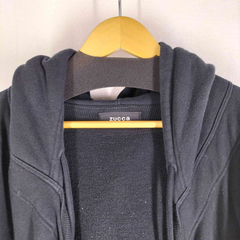 ズッカ ZUCCa ロング スウェット カーディガン パーカー レディース JPN:M