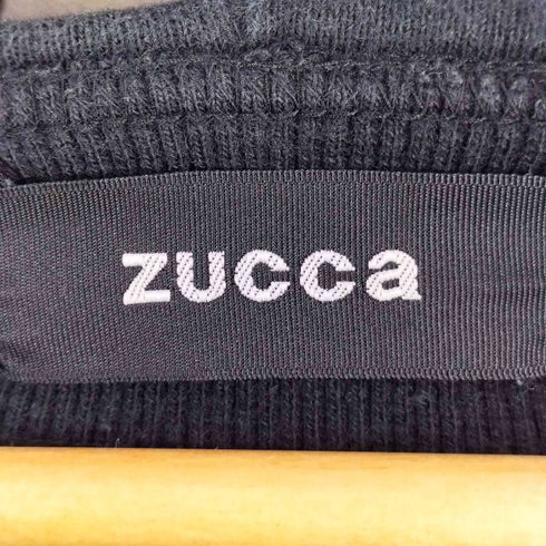 ズッカ ZUCCa ロング スウェット カーディガン パーカー レディース JPN:M