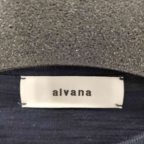 アルヴァナ alvana L/S コットンクルーネックトップス レディース JPN:0
