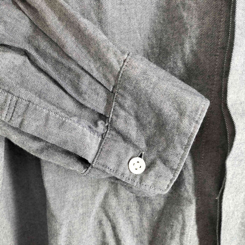 ズッカ ZUCCa 丸襟 比翼 オーバーサイズシャツ レディース JPN:M
