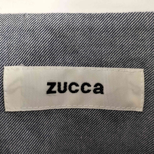 ズッカ ZUCCa 丸襟 比翼 オーバーサイズシャツ レディース JPN:M