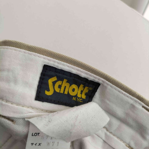 ショット Schott TROUSERS COMBAT チノトラウザーズ メンズ 28