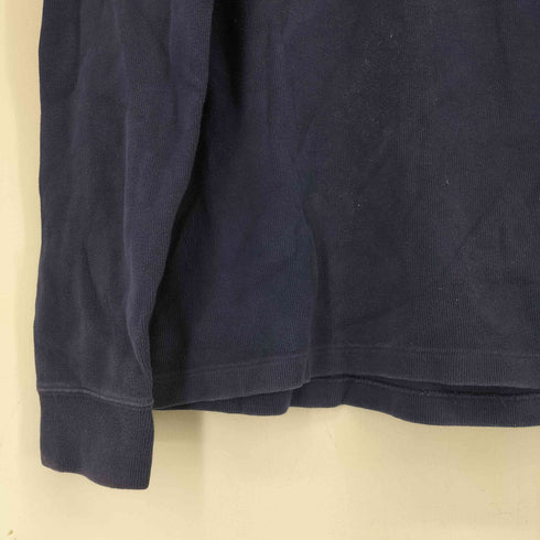 ポロバイラルフローレン Polo by RALPH LAUREN スモールポニー刺繍ハーフジップスウェット 北マリアナ諸島製 メンズ import:M