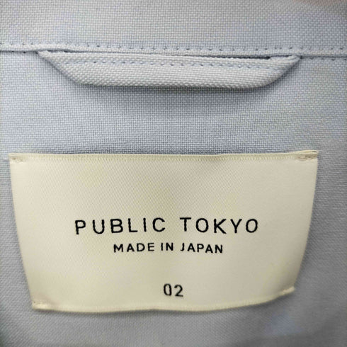 パブリックトウキョウ PUBLIC TOKYO GRクロスオープンカラーシャツ メンズ JPN:2