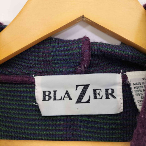 BLAZER 90S マルチストライプ ニットパーカー メンズ JPN:XL