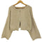 ヒナリ hinari 23AW シャギーショートカーディガン レディース FREE